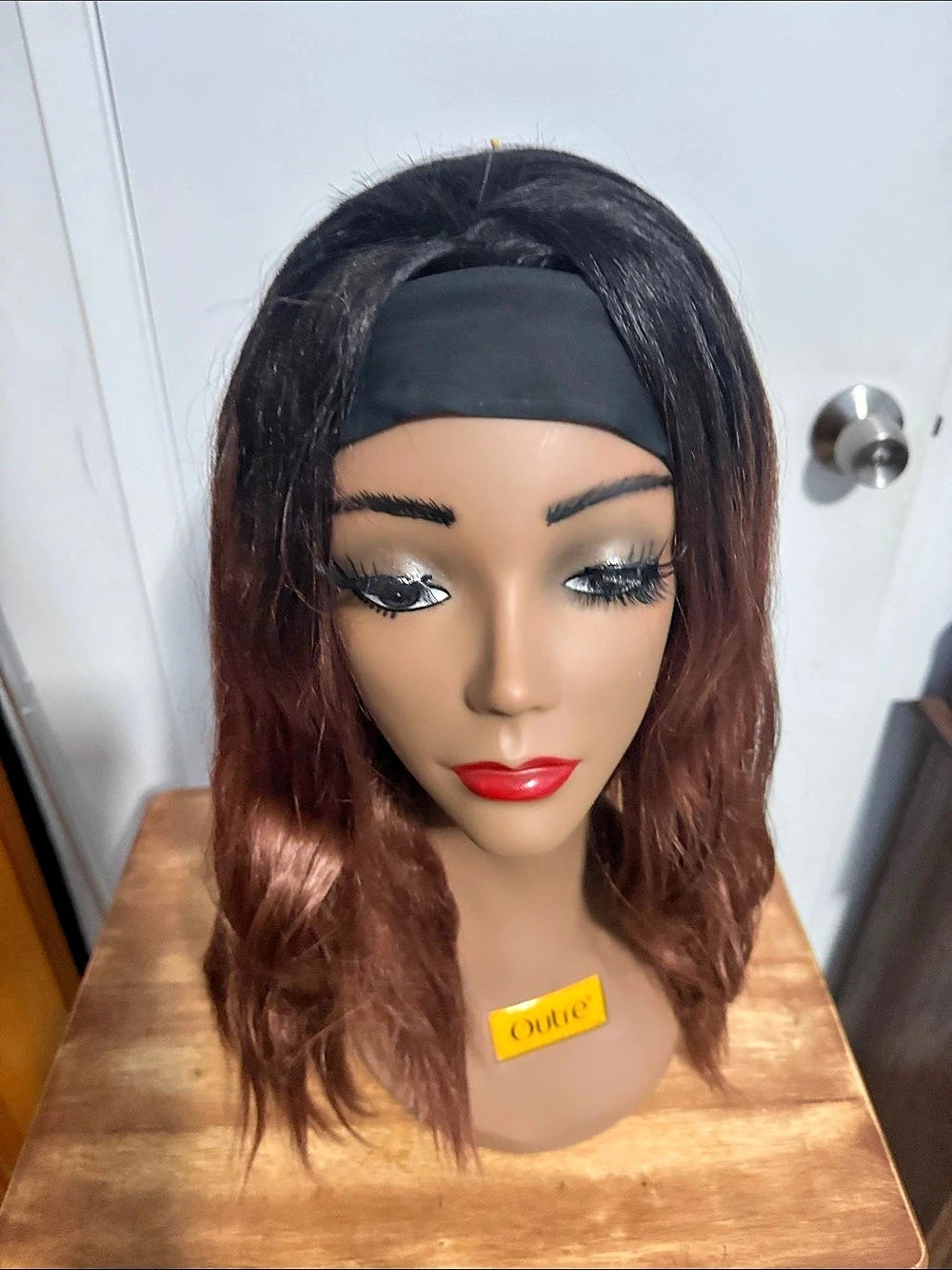 Outre Brown & Black Wavy Wig